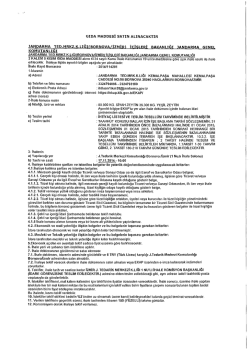 GIDA MADDESİ SATIN ALINACAKTIR JANDARMA TED,MRKZ.K