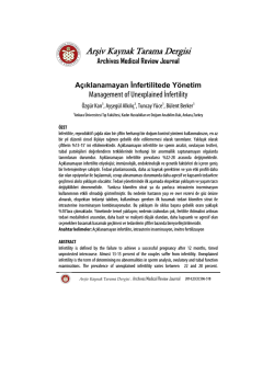 Arşiv Kaynak Tarama Dergisi