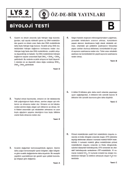 Biyoloji - Öz-De-Bir
