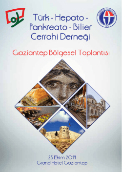 Download - T&uuml;rk Hepato-Pankreato