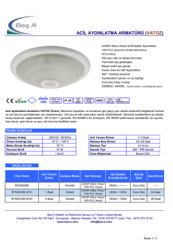 PDF İndir - Beş A Elektronik
