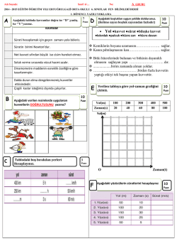 1.DÖNEM 2.YAZILIYA HAZIRLIK 17 Aralık