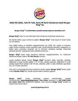 S&uuml;tl&uuml; M&uuml; S&uuml;tl&uuml;, Tatlı Mı Tatlı, Serin Mi Serin Dondurma