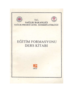 EĞİTİM FORMASYONU