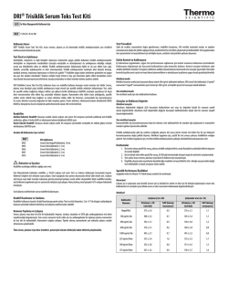 DRI&reg; Trisiklik Serum Toks Test Kiti