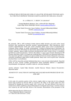 bildiri - Ulusal M&uuml;hendislik &Ouml;l&ccedil;meleri Sempozyumu - 2014