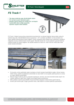 FS Track-1 - Schletter GmbH