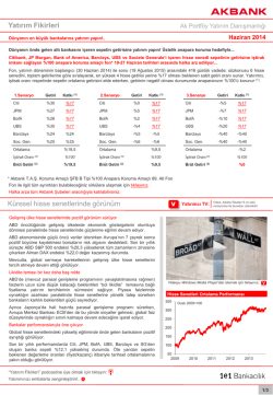 D&uuml;nyanın en b&uuml;y&uuml;k bankalarına yatırım yapın!..