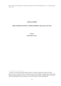 Tam metin için tıklayınız. (PDF)