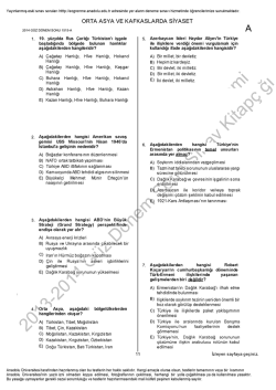 A&Ouml;F Orta Asya ve Kafkaslarda Siyaset