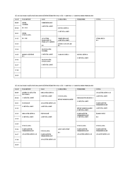 İ.&Uuml;. ECZACILIK FAK&Uuml;LTESİ 2014-2015 EĞİTİM