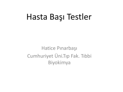 Hatice Pınarbaşı - T&uuml;rk Biyokimya Derneği