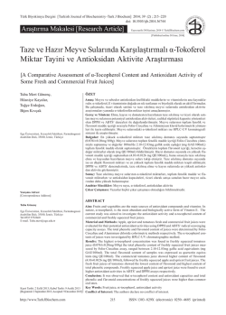215-220 - t&uuml;rk biyokimya dergisi