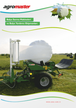 Agromaster - Balya Sarma Makineleri (Bale Wrapping