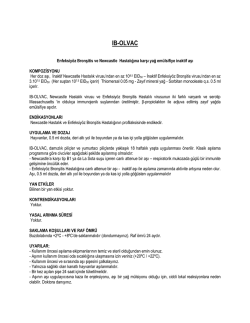 ıb-olvac - G&uuml;neşli Aşı