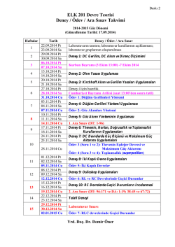 ELK 201 Deney-Odev Teslim-Ara Sinav Takvimi (17.09.14)-2
