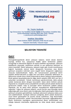 HematoLog - T&uuml;rk Hematoloji Derneği