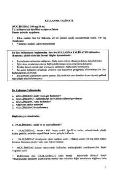 i. UALtMEDAC nasl kullanilr?