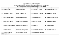 celal bayar &uuml;niversitesi 22. bahar şenliği spor etkinlikleri eleme
