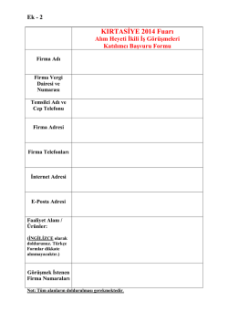 KIRTASİYE 2014 Fuarı