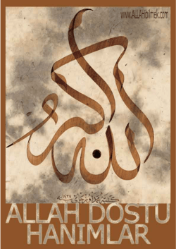 allah dostu hanımlar