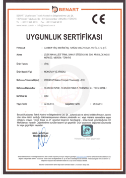 CE Belgesi TR