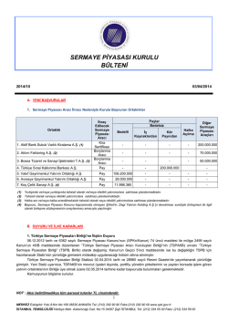10 - Sermaye Piyasası Kurulu