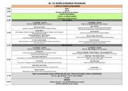 Program - Cumhuriyetin Müzik Serüveni