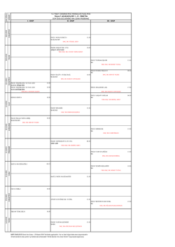 2014-2015 g&uuml;z arasınav kesinleştirilmiş programı