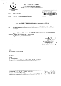 A&ccedil; - T&uuml;rkiye Kamu Hastaneleri Kurumu