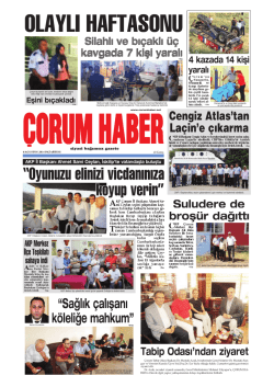 pdf indir - Çorum Haber
