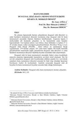 pdf dosyası - Afyon Kocatepe &Uuml;niversitesi İktisadi ve İdari Bilimler