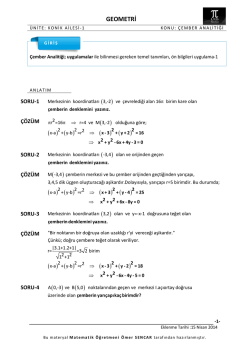 GEOMETRİ
