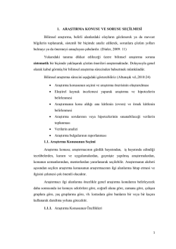 2-araştırma konusu ve sorusu secımı