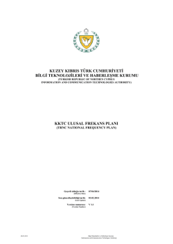 Milli Frekans Planı