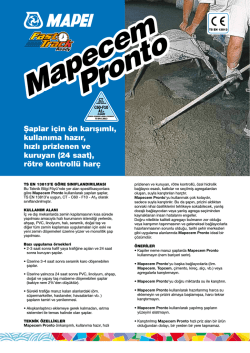 Mapecem Pronto Mapecem Pronto