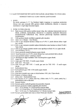 T. C GAZİ &Uuml;NİVERSİTESİ TIP FAK&Uuml;LTESİ sAĞLIK ARAŞTIRMA vE