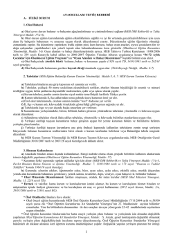&Ouml;zel Okullar Teftiş Rehberi