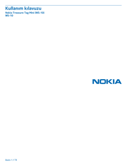 Nokia Treasure Tag Mini (WS