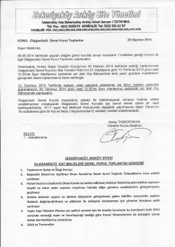 tem . ama" ata: aaa: aeieasr&rsaquo; - Zekeriyak&ouml;y Arık&ouml;y Site Y&ouml;netimi