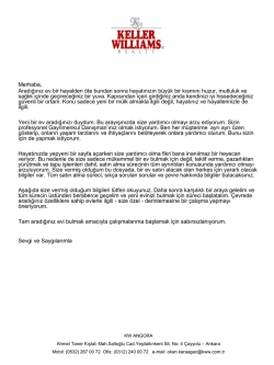 Slayt 1 - Okan KARAAĞA&Ccedil;