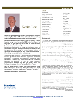 Nesim Levi - Blanchard International