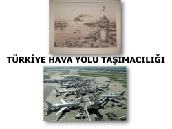 HAVA YOLU TAŞIMACILIĞI Havaalanı