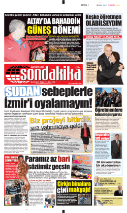 Paramız az bari - Sondakika Gazetesi