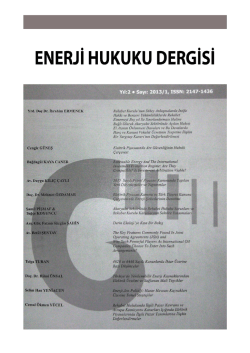 G&Ouml;Z AT - Enerji Hukuku Araştırma Enstit&uuml;s&uuml;