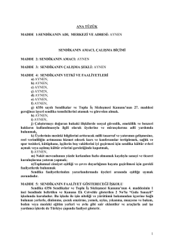 ANA T&Uuml;Z&Uuml;K - Tekgıda