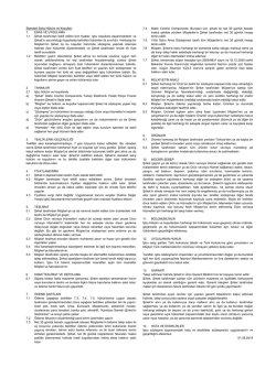 Standart Satış H&uuml;k&uuml;m ve Koşulları 1. ESAS VE UYGULAMA 1.1