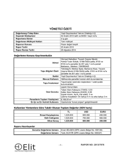 Tekirdağ Arsalar Revize