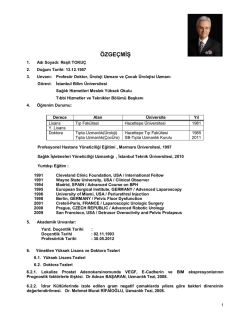 Y&Uuml;KSEK&Ouml;ĞRETİM KURULU - İstanbul Bilim &Uuml;niversitesi