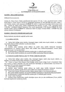 ilan metnini indirmek i&ccedil;in tıklayınız